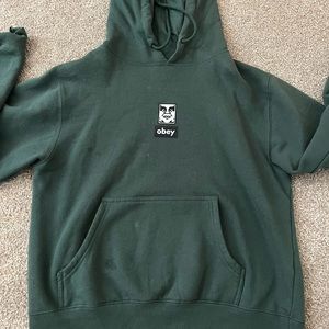 OBEY Green Hoodie